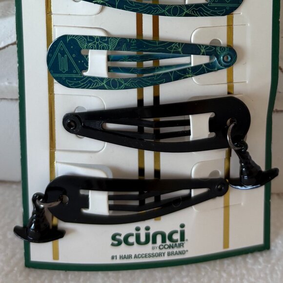 NWT - Wicked Scunci By Conair Elphaba Hair Accessories Set - Picture 5 of 13